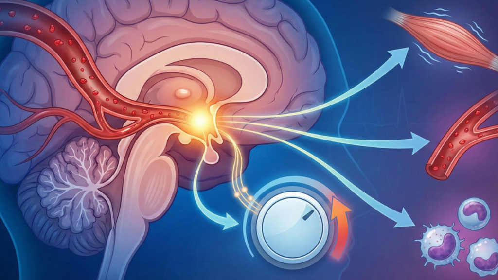 Reações do organismo quando a temperatura corporal sobe durante um episódio de febre