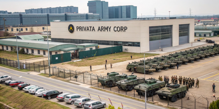 A empresa privada que tem um exército maior do que muitos países da Europa