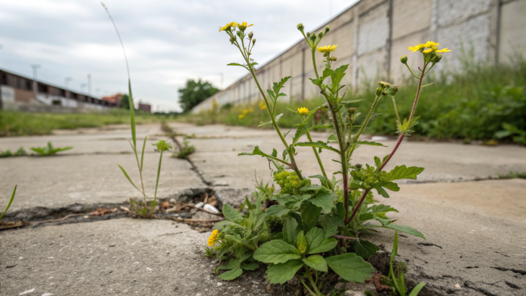 Pouca gente sabe, mas essa planta que nasce sozinha nos muros é rica em proteína e já foi chamada de carne verde