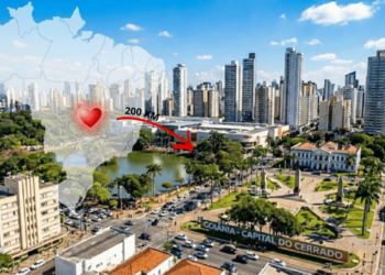 Uma cidade planejada a 200 km do coração do Brasil oferece maior área verde por habitante no país e está liderando em agronegócio