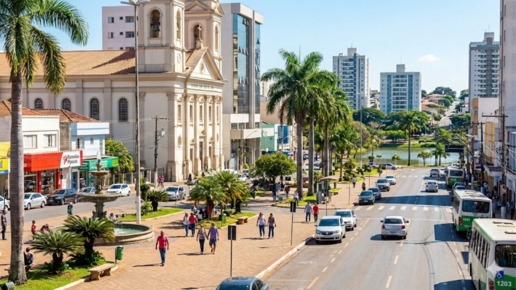 A "Manchester Goiana" é a terceira maior do estado e cresce rica em qualidade de vida com excelente localização estratégica
