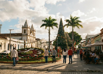 No inverno, a ‘Suíça Pernambucana’ pode alcançar 9 °C e se destaca no Nordeste como destino símbolo do Natal