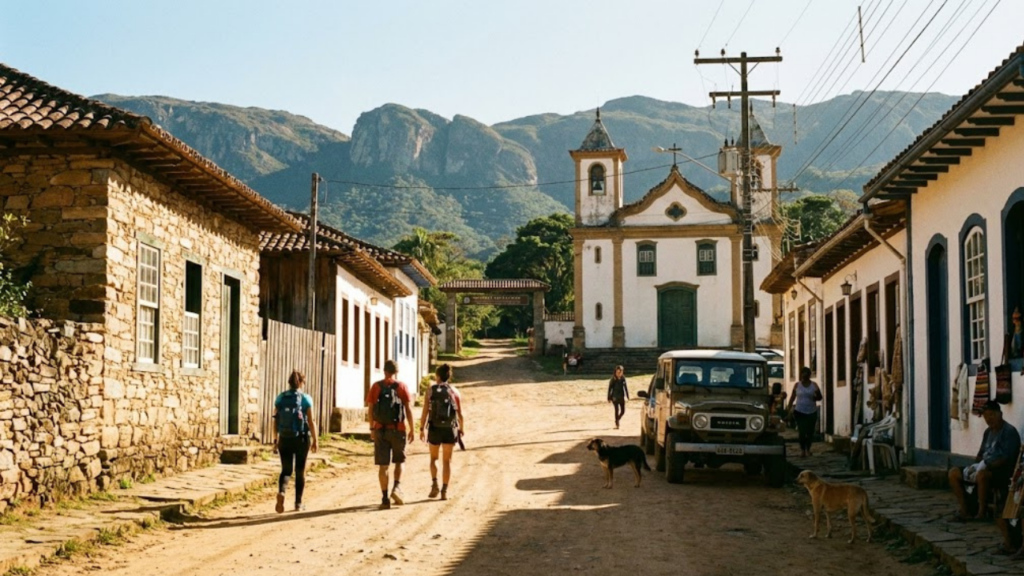 Um vilarejo a 1.100m de altitude, nas montanhas da Zona da Mata, encanta pela tranquilidade e beleza natural