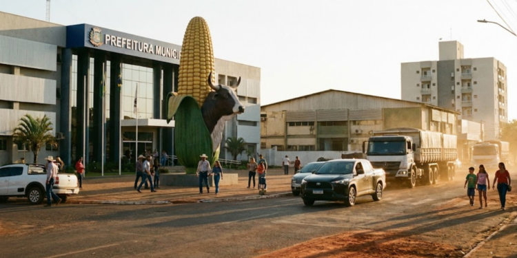 Apenas 216 km de Cuiabá existe uma cidade onde a força econômica convive com cenários naturais que surpreendem o Brasil