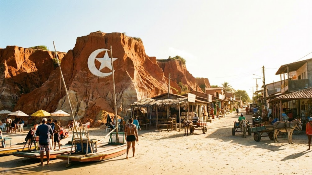 De vila de pescadores a destino global, a praia ligada ao “Dragão do Mar” atrai turistas estrangeiros com beleza natural e história marcante.