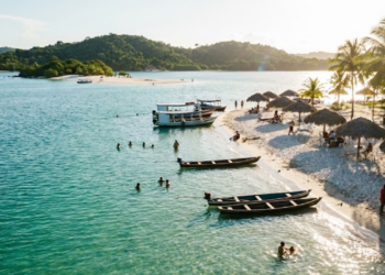 Uma vila quase secreta abriga o chamado “Caribe Amazônico”: um paraíso de águas doces cristalinas, ainda pouco conhecido, mas capaz de encantar profundamente quem o descobre