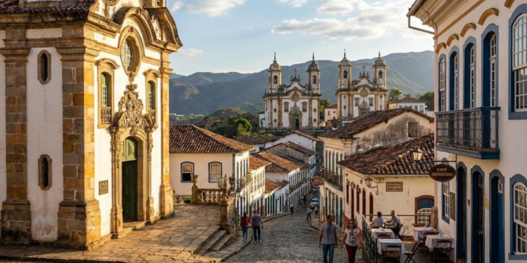 Com mais de 20 igrejas barrocas e gastronomia mineira, a antiga Vila Rica a 1.179m de altitude oferece uma viagem épica no tempo