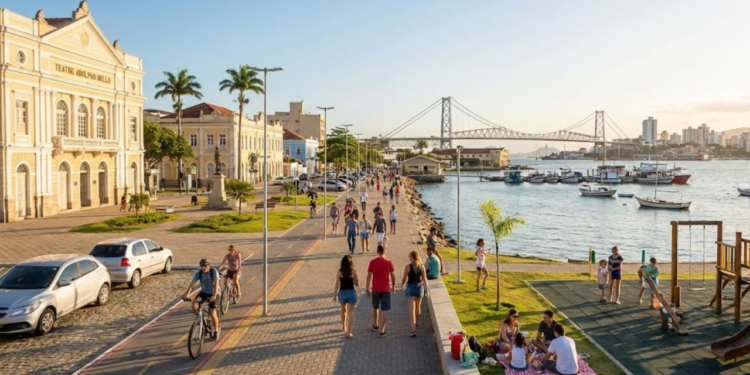Cidade a poucos minutos de Florianópolis surpreende com qualidade de vida comparável à Europa