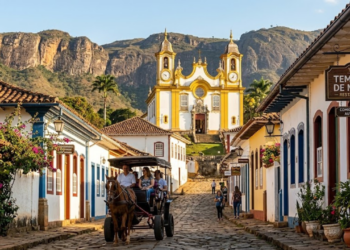 Com 482kg de ouro na Matriz, esta vila de 1702 a 190km de BH é o cenário de novela perfeito para relaxar e comer muito bem