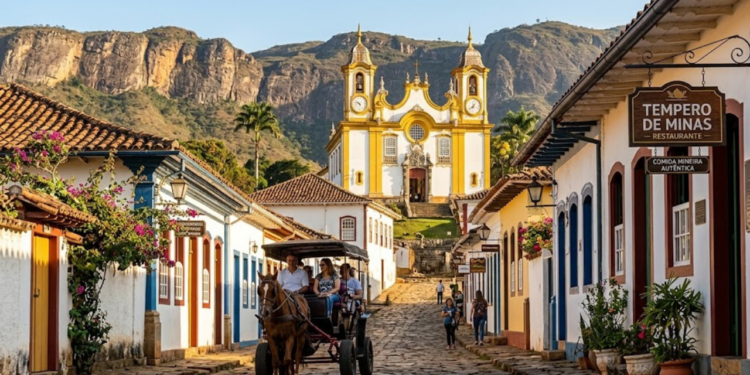 Com 482kg de ouro na Matriz, esta vila de 1702 a 190km de BH é o cenário de novela perfeito para relaxar e comer muito bem
