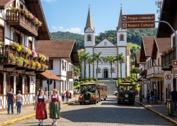 A “Áustria brasileira” encanta com arquitetura inspirada na Europa e águas termais que encontram a paz da serra