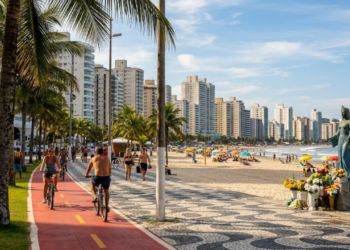A cidade com a maior ciclovia à beira-mar do Brasil está conquistando visitantes pela beleza paradisíaca sem perder conforto