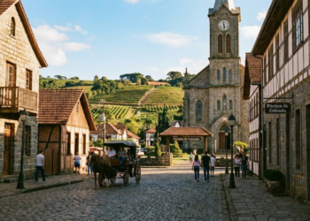 Uma pequena Itália no interior do Sul com apenas 2.600 moradores preserva sua cultura intocada e recebe turistas com hospitalidade