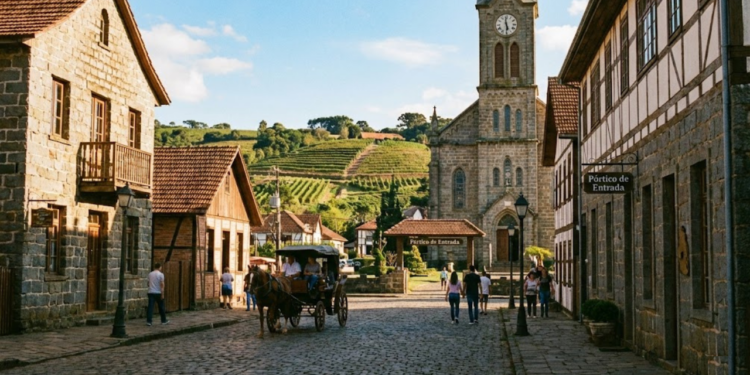 Uma pequena Itália no interior do Sul com apenas 2.600 moradores preserva sua cultura intocada e recebe turistas com hospitalidade