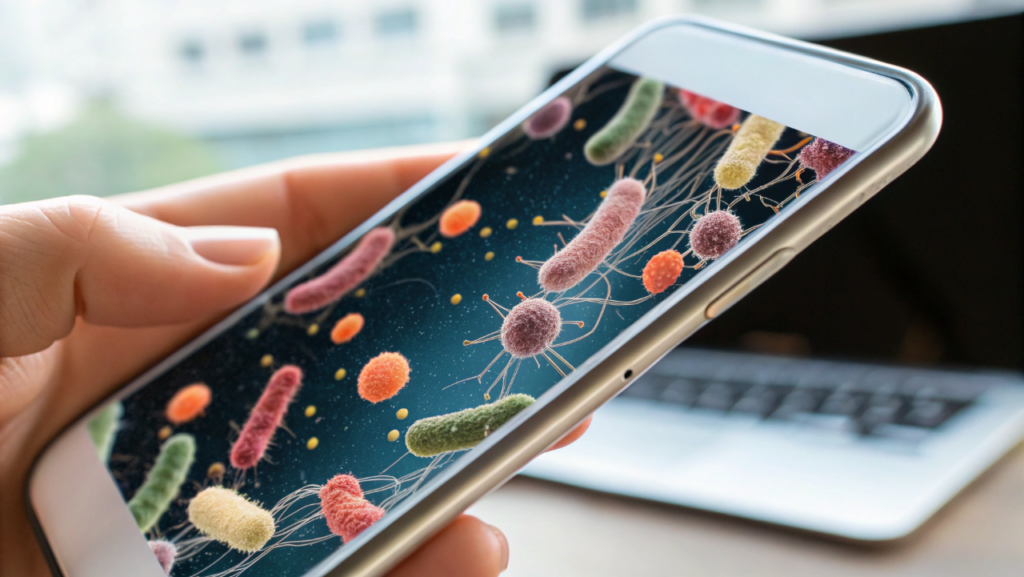 Poucos sabem, mas seu celular tem mais bactérias que um assento de privada