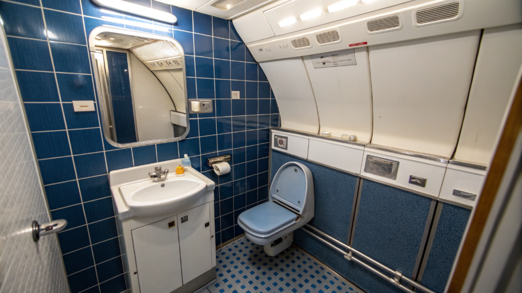 O que acontece se você der descarga em um avião a 10 mil metros de altura