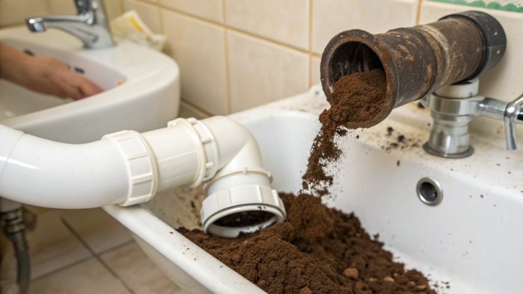 Por que você deve evitar jogar borra de café no ralo da pia a todo custo