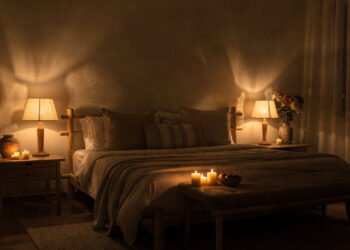 O efeito 'Luz de Vela': por que a iluminação ao nível dos olhos relaxa o cérebro