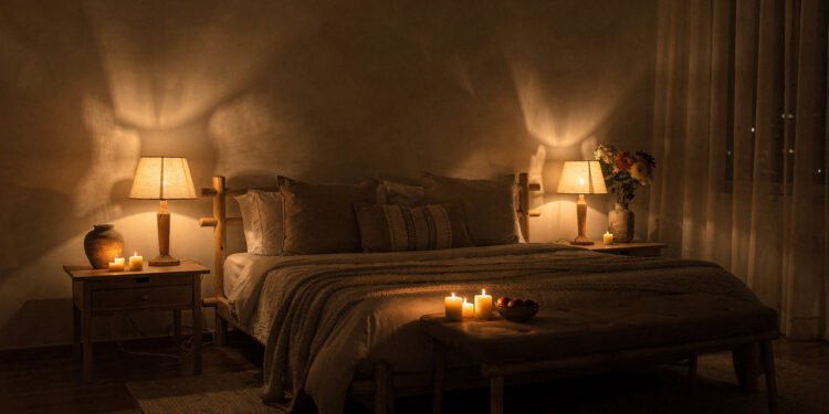 O efeito 'Luz de Vela': por que a iluminação ao nível dos olhos relaxa o cérebro