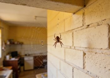 O que significa encontrar aranha com frequência?