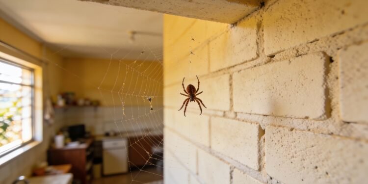 O que significa encontrar aranha com frequência?