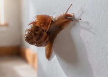O que significa ver caramujos em casa após a chuva?