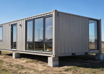 Sem usar um pingo de cimento, pedreiros ou barulho: o método inovador para montar uma moradia funcional em menos de uma semana