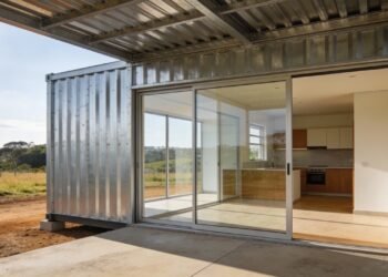 Casa de montar chega ao Brasil, fica pronta e pouco tempo e não faz bagunça nenhuma