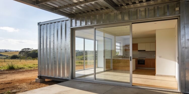 Casa de montar chega ao Brasil, fica pronta e pouco tempo e não faz bagunça nenhuma