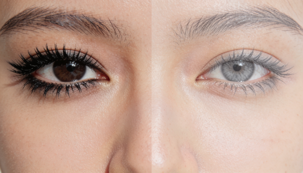 Cada vez mais pessoas estão abandonando o rímel preto em favor desta alternativa eficaz.