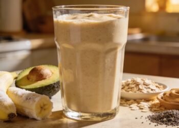 As 2 vitaminas caseiras simples de fazer que te deixam saciado por horas