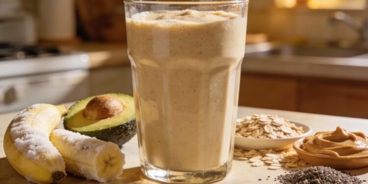 As 2 vitaminas caseiras simples de fazer que te deixam saciado por horas