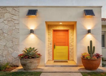 O segredo para decorar a fachada da sua casa gastando pouco