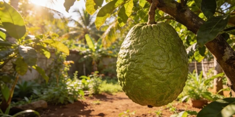 A fruta energética que pode substituir a batata e ainda ser plantada no quintal