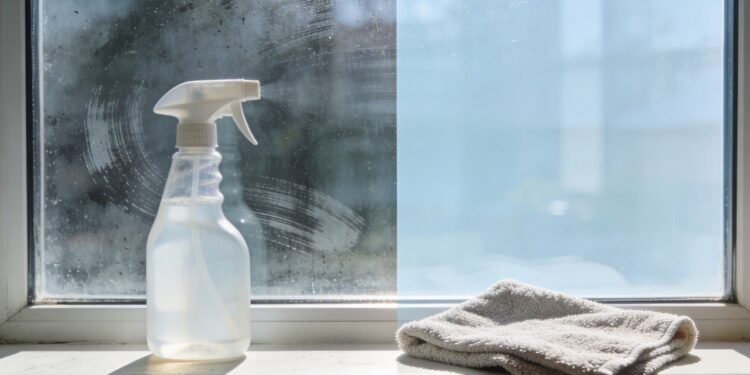 O segredo da mistura de vinagre com álcool para deixar as janelas invisíveis e sem manchas de pano