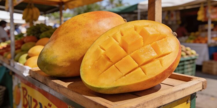 A fruta doce tropical que pode ajudar a digestão e proteger as células do corpo