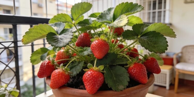 A fruta vermelha que pode ajudar na firmeza da pele e ainda cabe no vaso