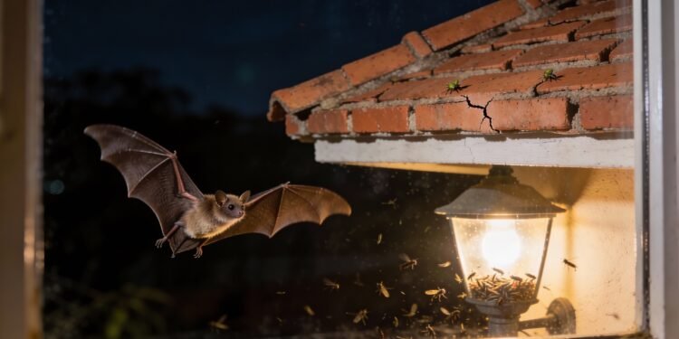 O que significa ver morcegos perto de casa?