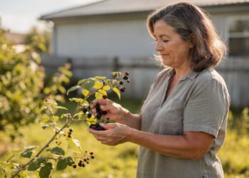 A fruta fácil de plantar em casa chama atenção no cuidado natural durante a menopausa