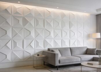 Nem gesso, nem papel de parede, os novos painéis que transforma sua casa com fita dupla face