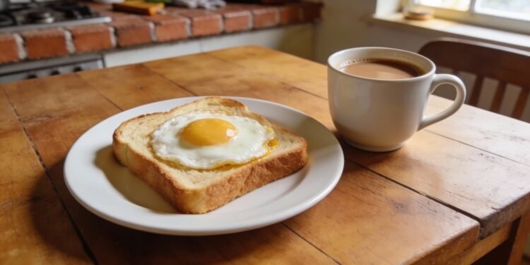 Qual a melhor bebida para tomar junto com o pão com ovo no café da manhã?