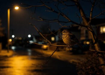 O que significa ouvir pássaros cantando à noite?