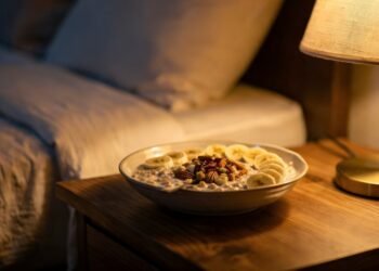 Esses alimentos naturais podem ajudar gestantes a relaxar melhor antes de dormir