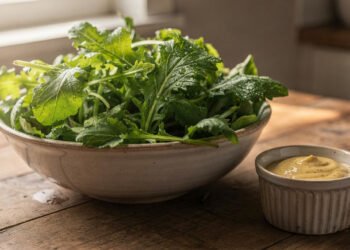 A folha picante que cresce rápido e pode apoiar sua saúde digestiva