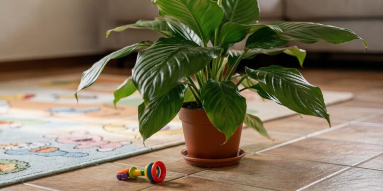 Plantas comuns na sala podem representar risco silencioso para bebês curiosos