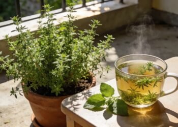 A erva cheirosa fácil de plantar que pode fortalecer a imunidade e aliviar a tosse de forma natural