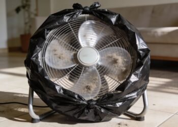 A melhor forma de limpar o ventilador e ter um vente mais refrescante