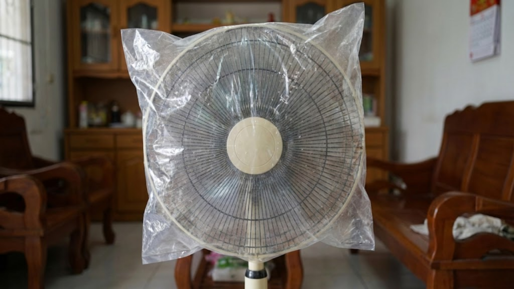 Higienização de pás e grades de ventilador para garantir ventilação mais pura e gelada