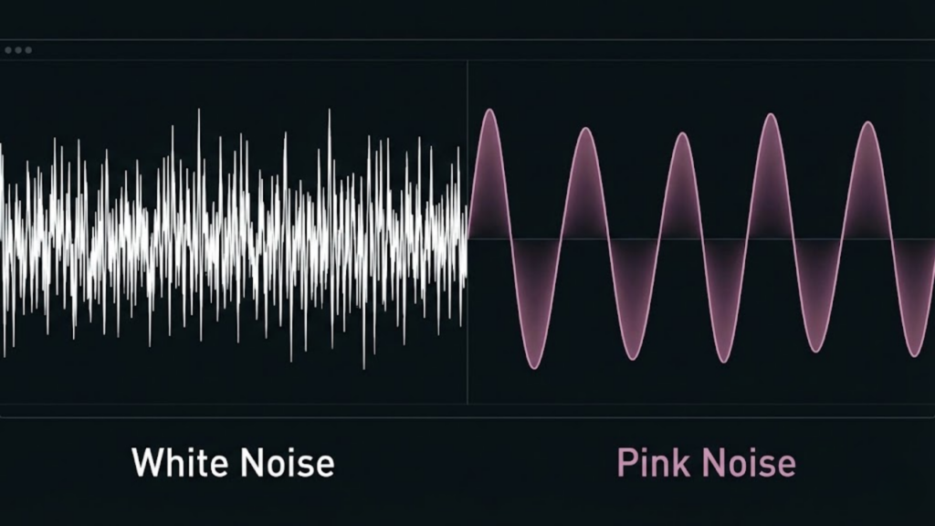 Diferenças entre as ondas sonoras que auxiliam o descanso tranquilo de bebês durante a noite