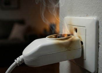O perigo invisível do "benjamim": por que sobrecarregar tomadas pode causar incêndios domésticos